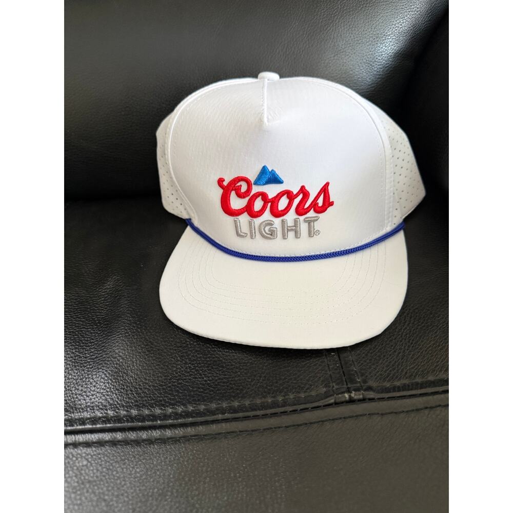 Coors Light White Hat